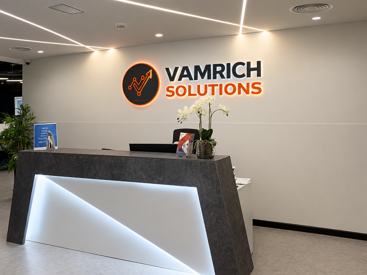 Vamrich Solutions office reception